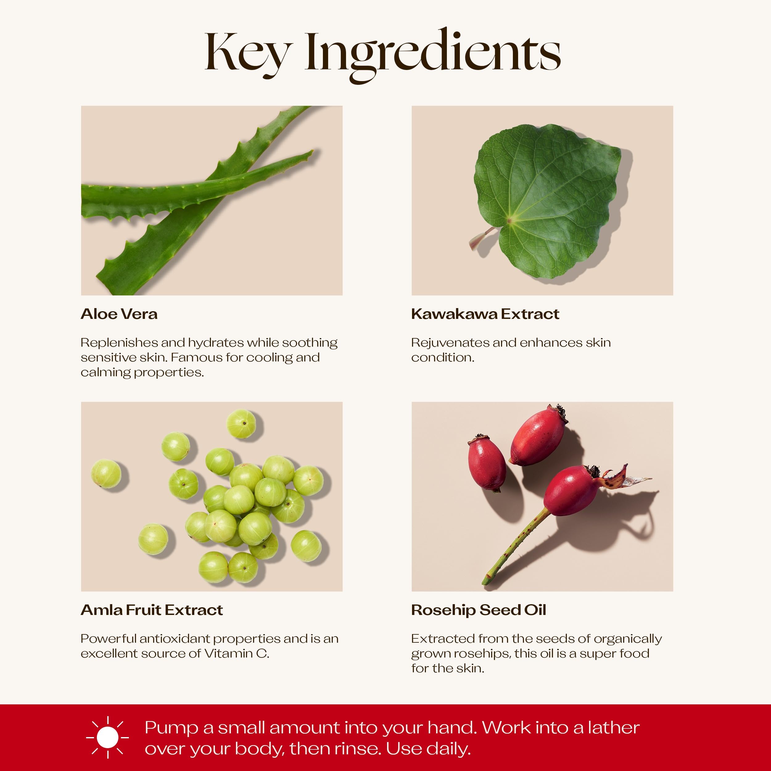 Trilogy Botanical Body Wash 500ml